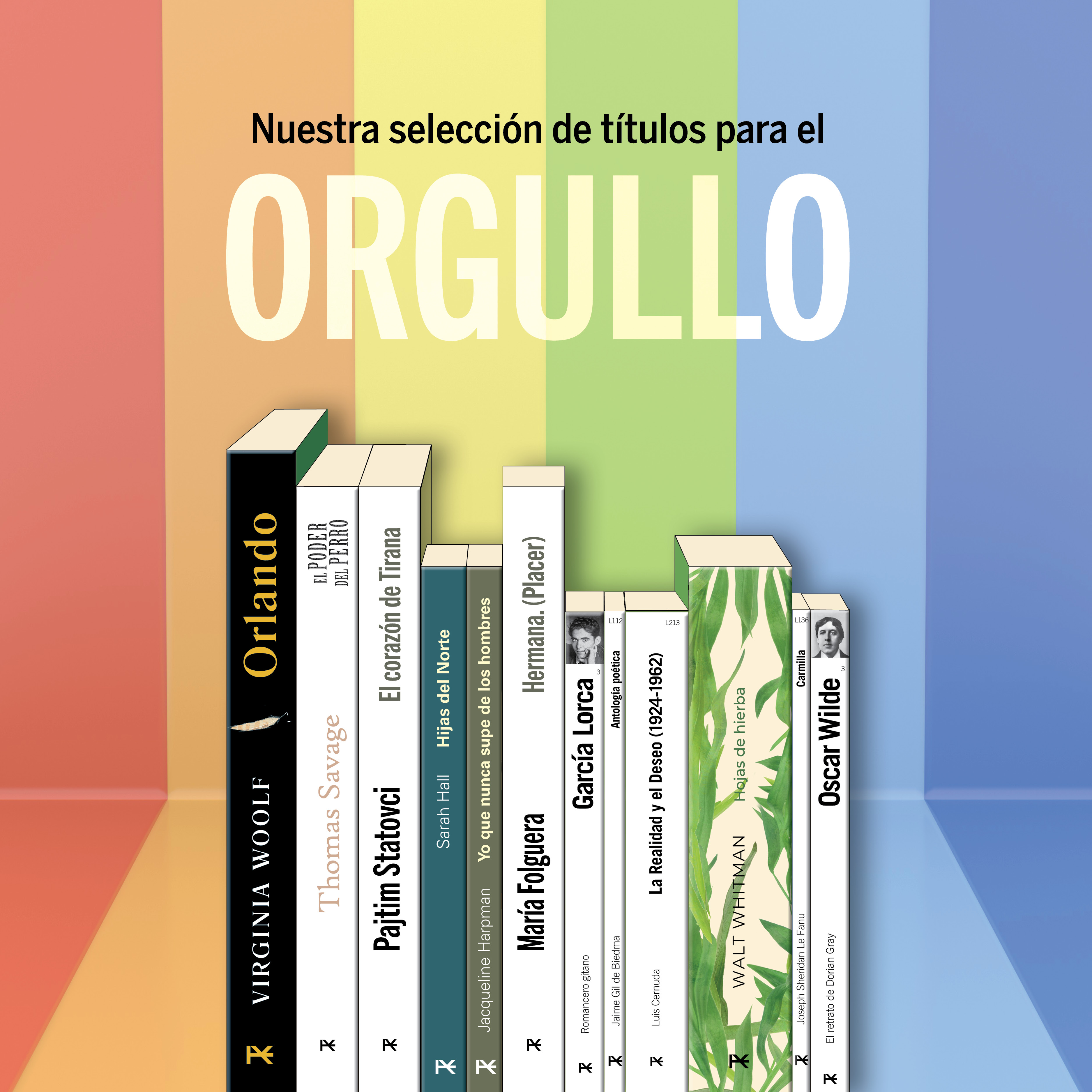 Nuestra selección de libros para el Orgullo