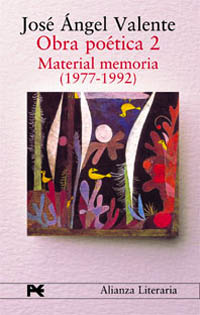 Obra poética. 2. Material memoria (1977-1992)