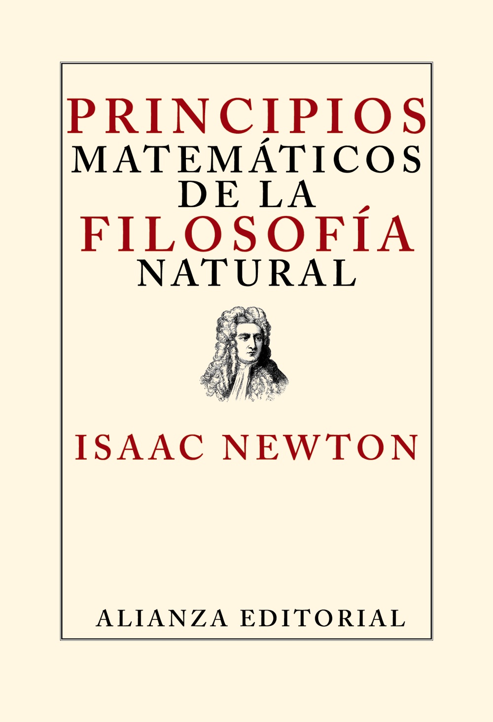 Principios matemáticos de la filosofía natural - Alianza Editorial