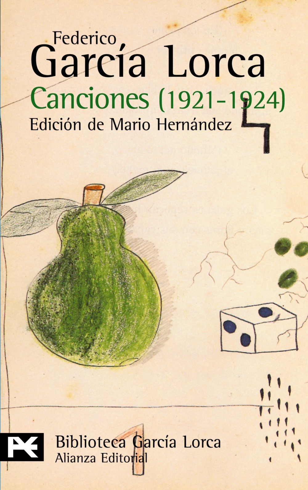 Canciones, 1921-1924 - Alianza Editorial